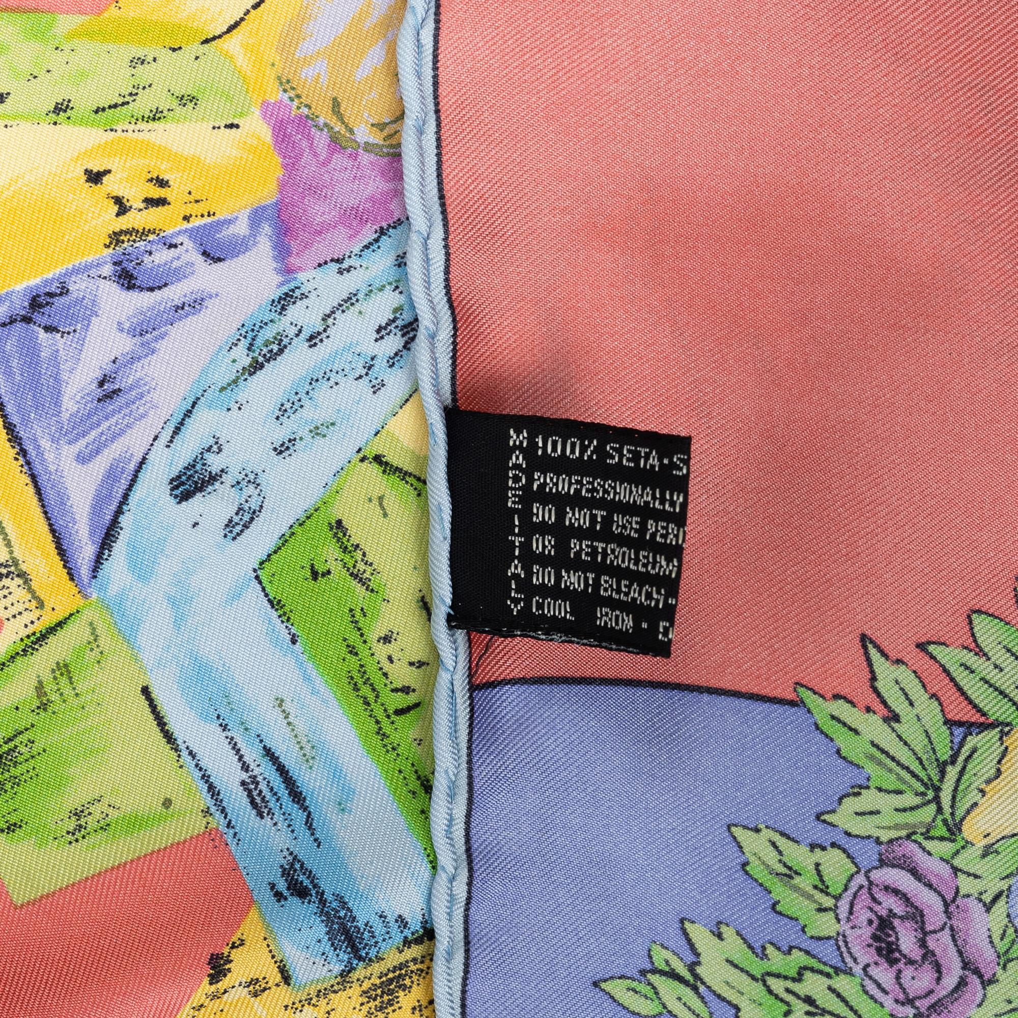 Versace, scarf "Luck Fortuna".