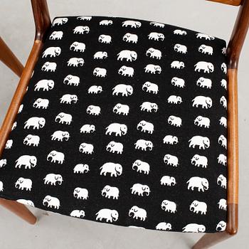 MATSALSGRUPP 9 delar, teak, 1900-talets mitt.