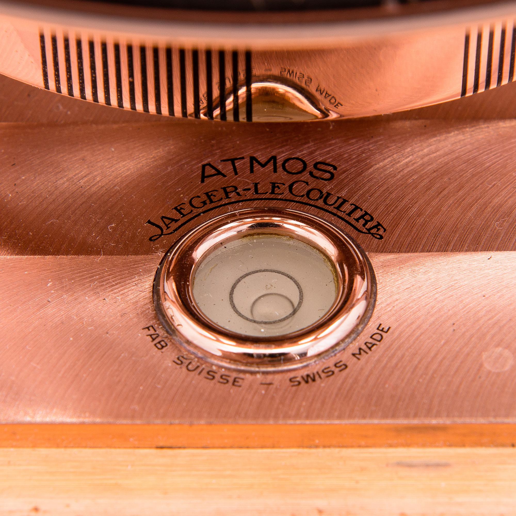 JAEGER-LE COULTRE, Atmos, table clock, around 1950,