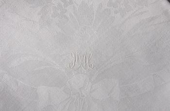 PARTI LINNEDAMAST, 18 delar, 1900-tal.