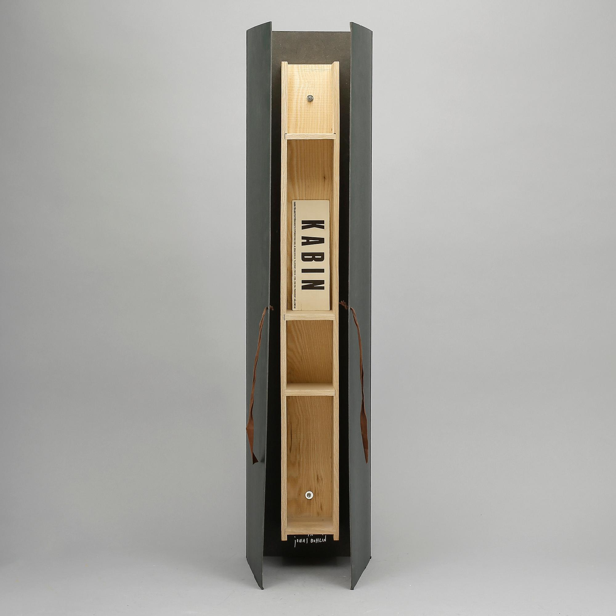 SKÅP, "Kabin", Jonas Bohlin, Källemo, 1988, signerad, numrerad HC 1/X.