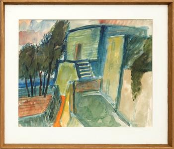 Martin Emond, House with Stairs.