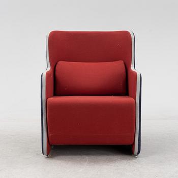 A 'Solo M' easy chair by Börge Lindau & Bo Lindekrantz for Lammhults, 1983.