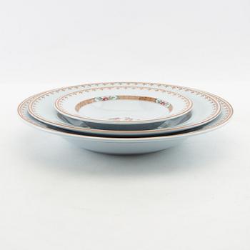 Rörstrand, service, 49 pieces, "Lotus", second half of the 20th century.