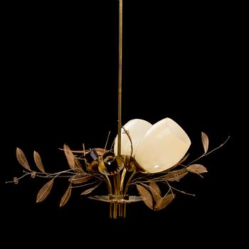 A mid 20th Century model 9029/4 chandelier for Taito Oy, Finland.