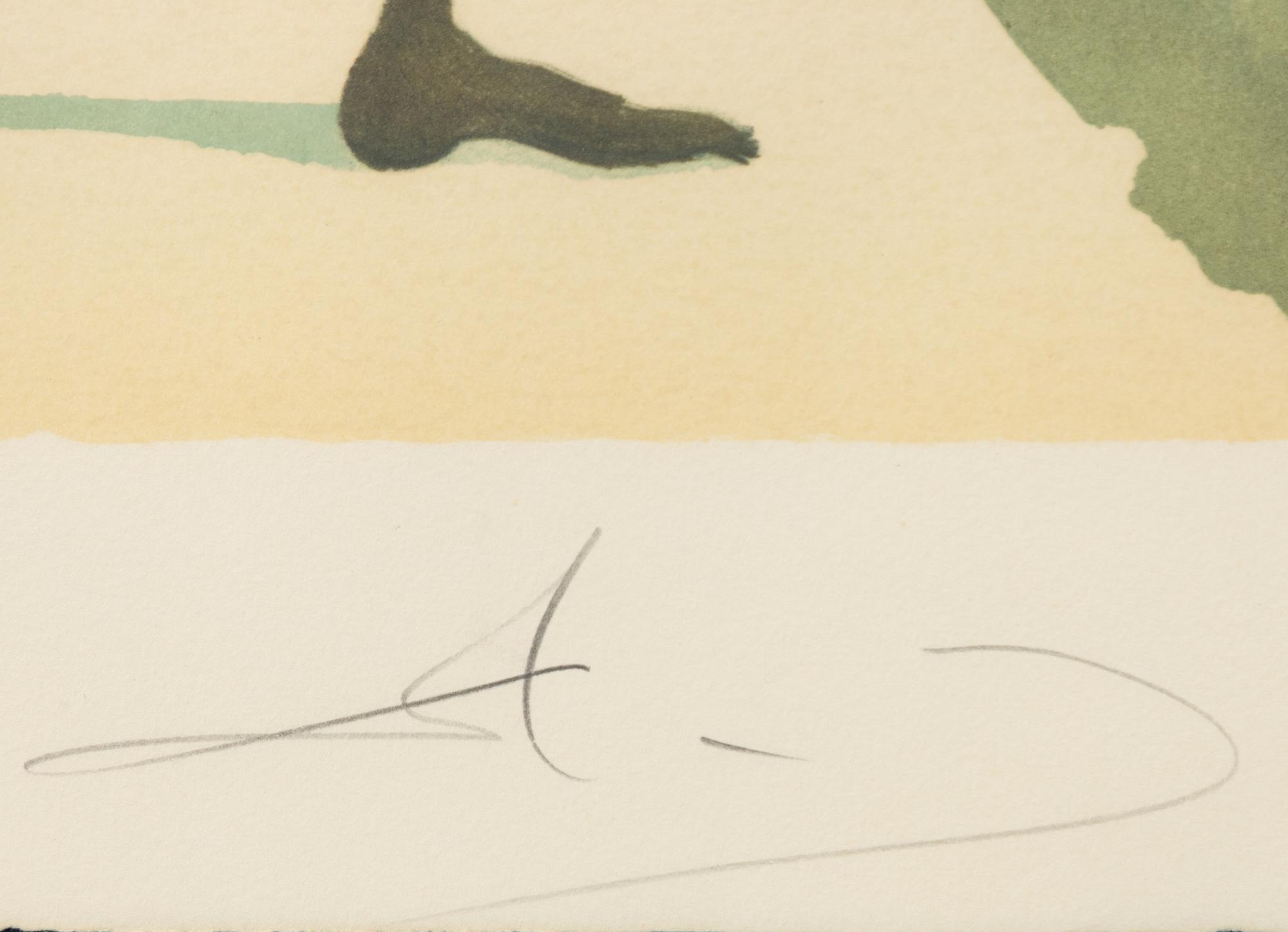 Salvador Dalí, "The Bird is Flown", from "Carmen".