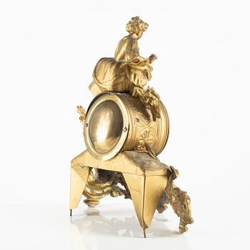 A mantle clock, second half of the 19th Century.