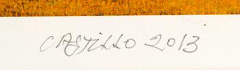 Jorge Castillo, pigment ink print signed and numbered 3/10.