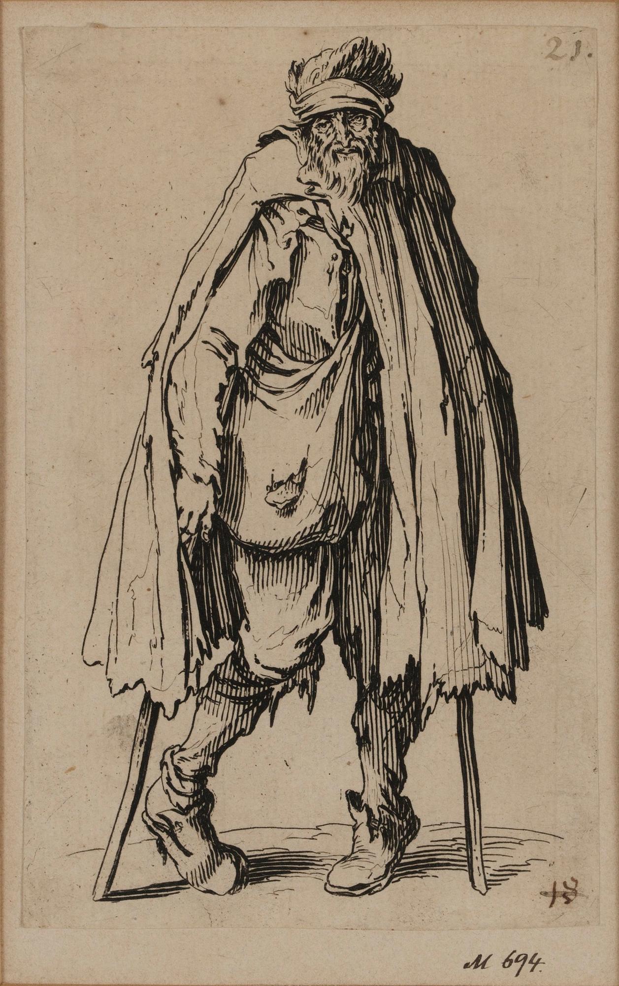 Jacques Callot, Ur: "Les gueux" (8).