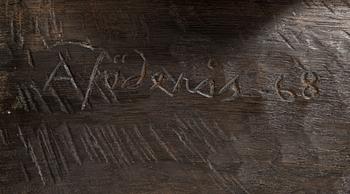 Allan Jäderås, sculpture Woman with child.