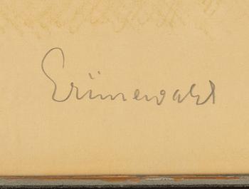 Isaac Grünewald. På Alassios badstrand.