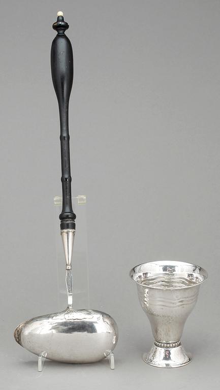 PARTI SILVER, 4 delar, ca 1920-tal.