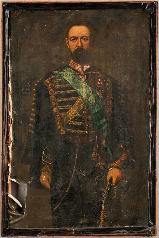 CARL GABRIEL WADELL, olja på duk, otydligt signerad, daterad 1895.