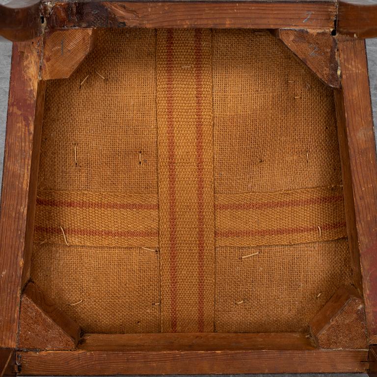 A pair of Royal Empire chairs, first half of the 19th Century.