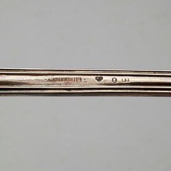 SOPPSLEV, silver, Stockholm 1871. Vikt ca 180 gram.