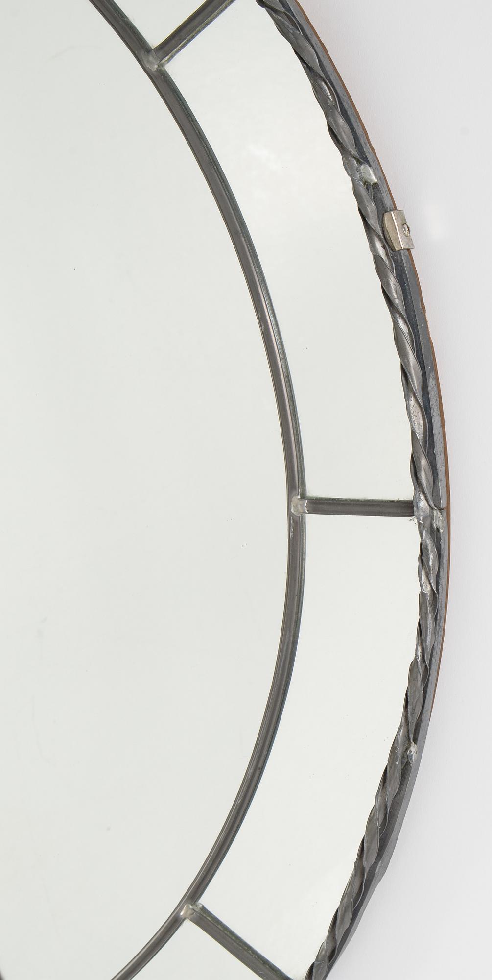 A mid 20th centuryEriksmålaglas mirror.