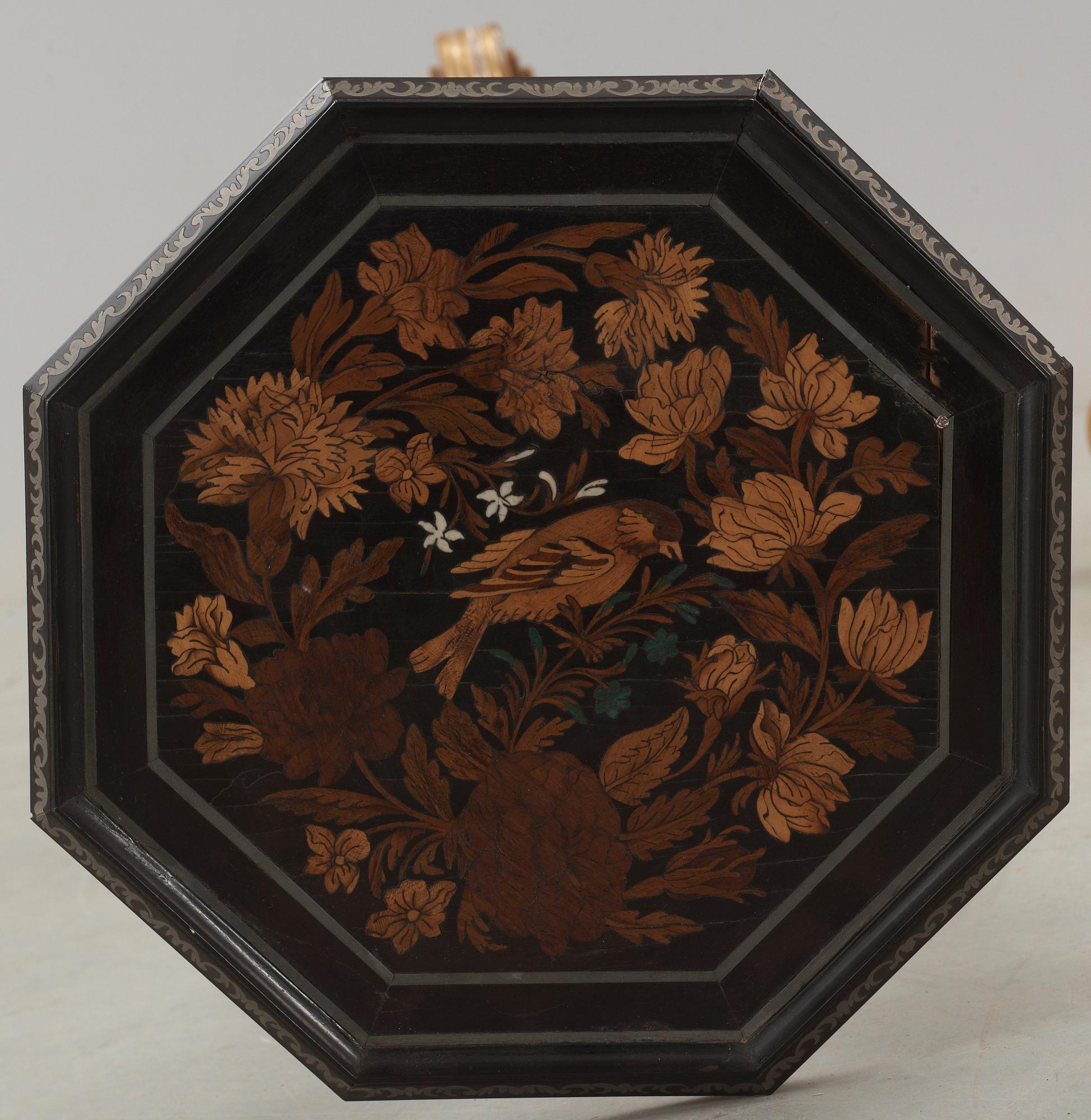 A pair of French Baroque circa 1700 candle stands.