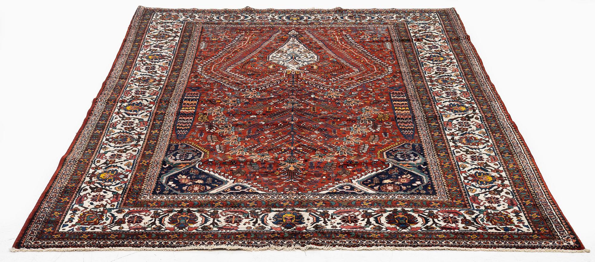 Matta, semiantik Abadeh, Västra Persien, ca 308 x 207 cm.