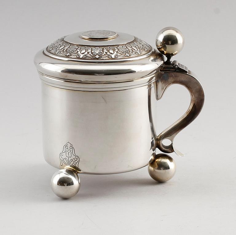 STOP, silver, barockstil, GAB, Stockholm 1967. Vikt ca 399 g.