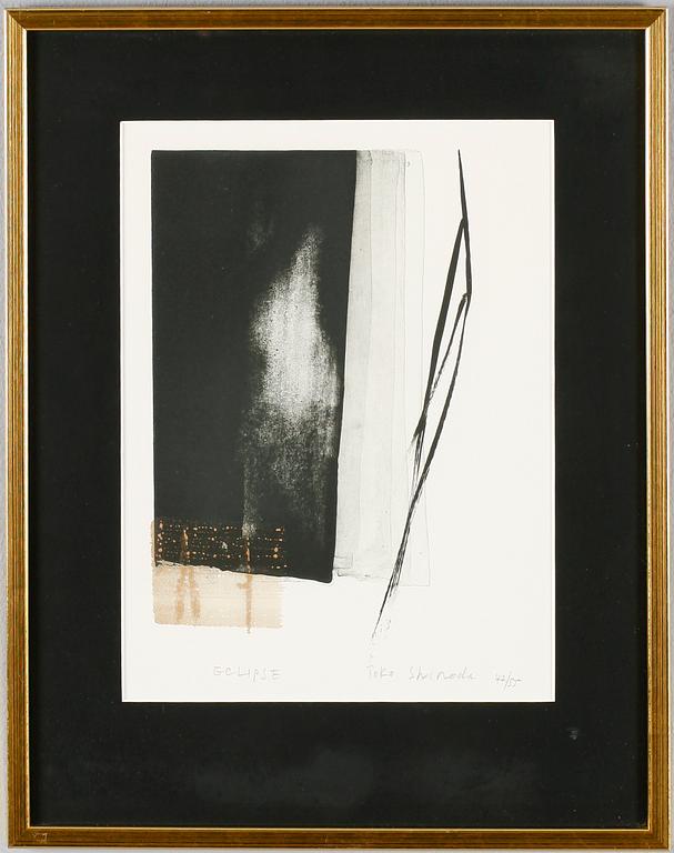 TOKO SHINODA, färglitografi, signerad, numrerad 42/55.