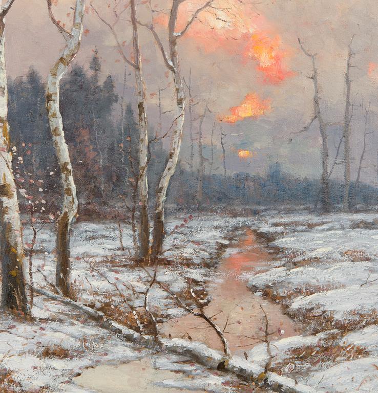 Eugen Taube, Winter Twilight.