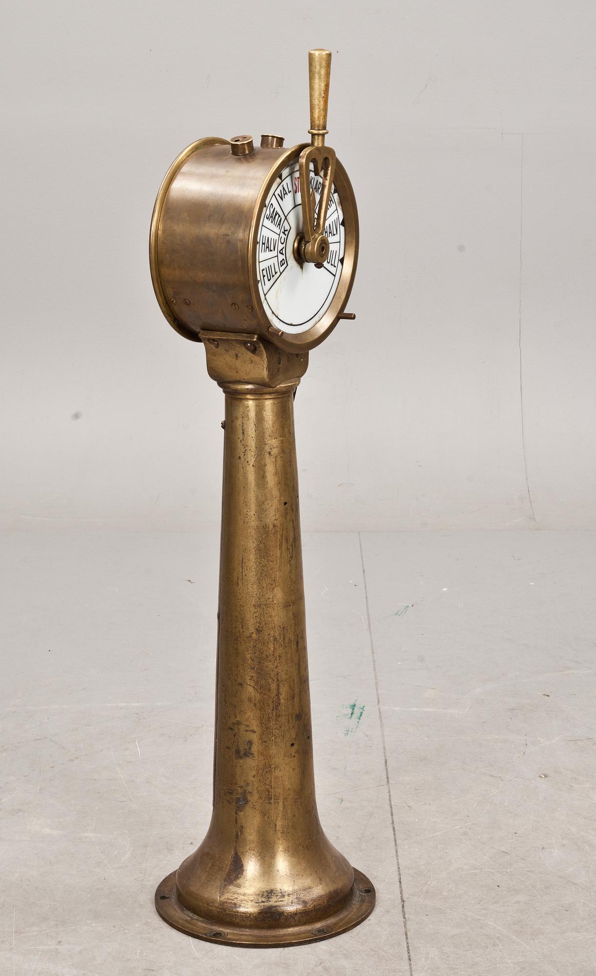 MASKINTELEGRAF, enligt uppgift från S/S Harpun, Norge.  1925.