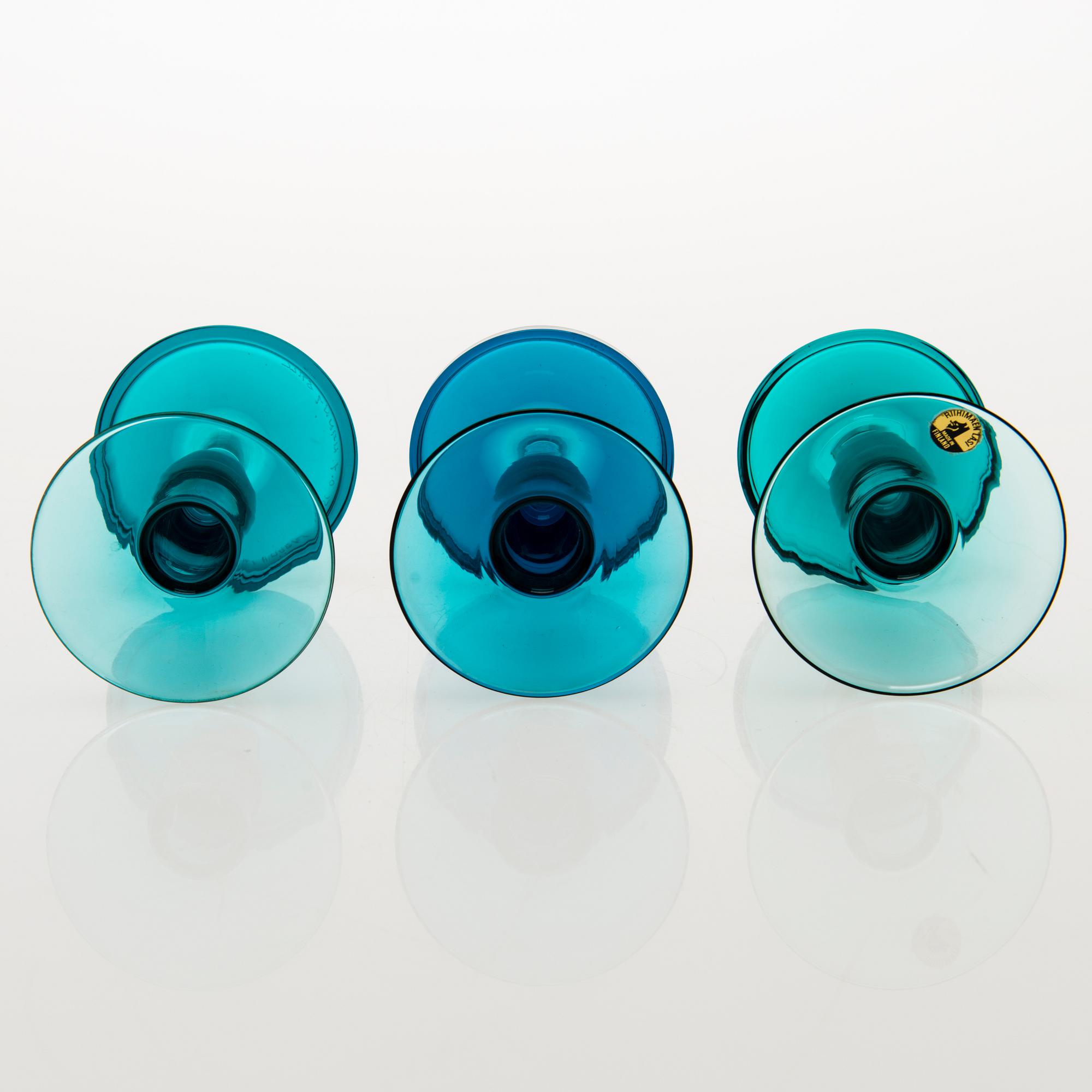 NANNY STILL, "Harlekiini"-lasisto, 10 osaa, Riihimäen Lasi Oy, 1959-69.