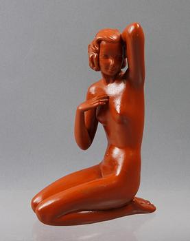 FIGURIN, keramik, Goldscheider. 1900-talets andra hälft.