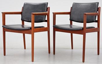 KARMSTOLAR, ett par, 1950-60-tal.