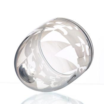 Gunnar Cyrén, a glass vase, Orrefors 1965.