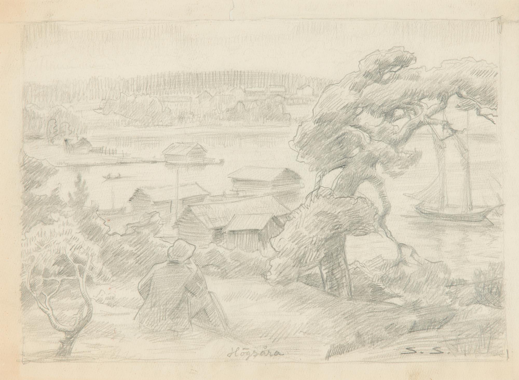 Santeri Salokivi, Vy från Högsåra.