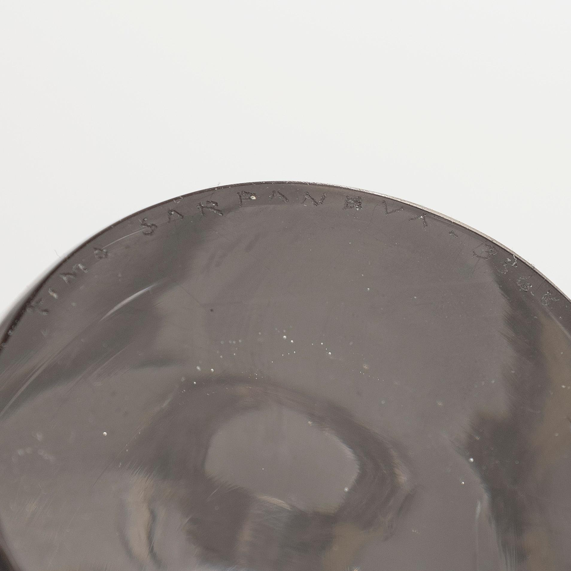 Timo Sarpaneva, skulptur, "Orkidé", signerad Timo Sarpaneva 3568.