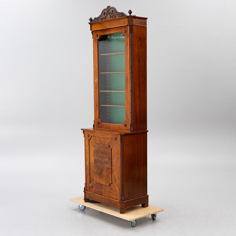 A book cabinet, late 19th Century.