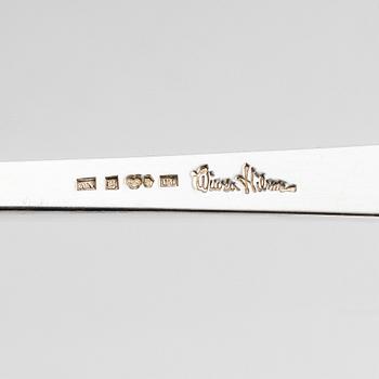 Wiwen Nilsson, a set of 51 pieces silver flatware, Lund Sweden 1960s-1970s.
