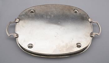 BRICKOR, 2 st, nysilver, 1900-tal.