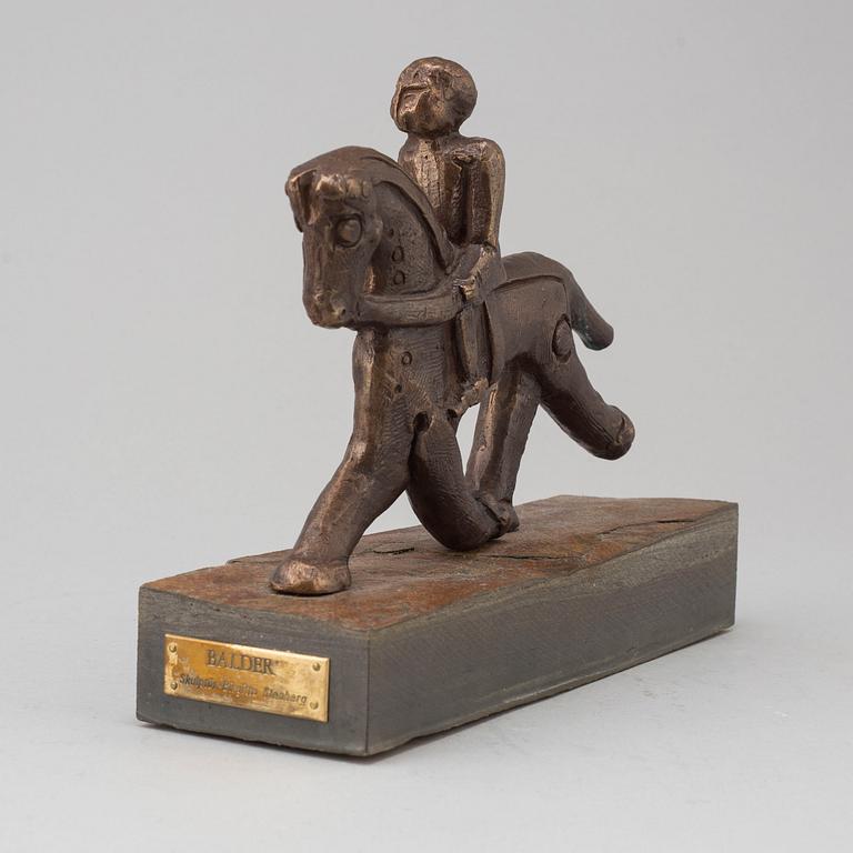 BIRGITTA STENBERG, sculpture, bronze.