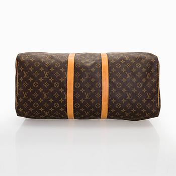 Louis Vuitton, a Monogram Canvas 'Keepall 55' bag.