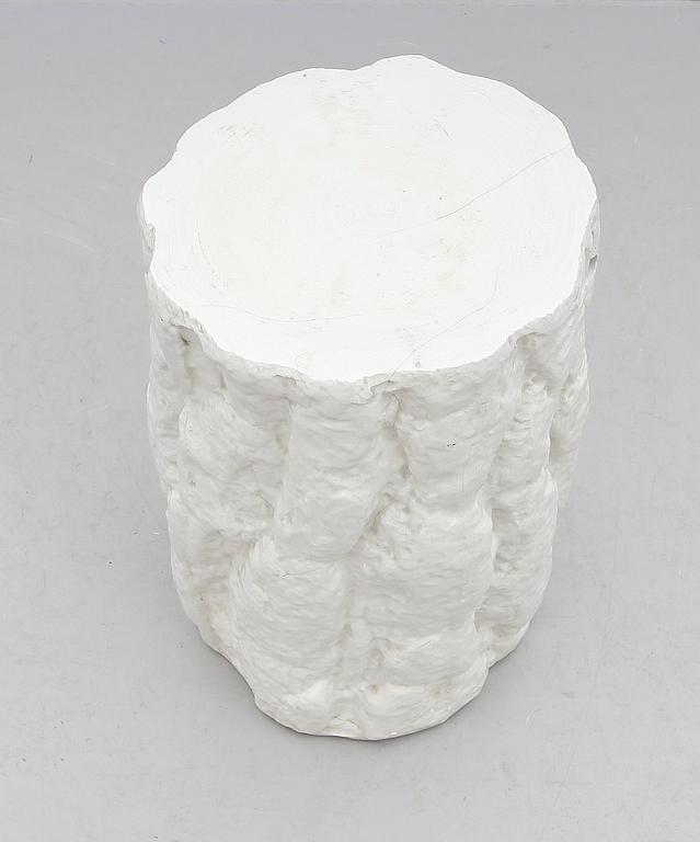 TRÄDGÅRDSPALL, majolika, sekelskiftet 1900.