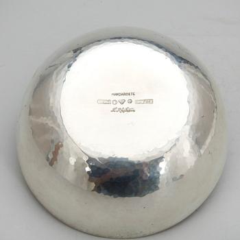 SKÅL, silver, E Råström, Stockholm, 1976. Vikt ca 227 gram.