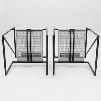 MARIO BOTTA, nojatuoleja, 6 kpl, "Seconda chairs", Alias, Italia, 1980-luku.