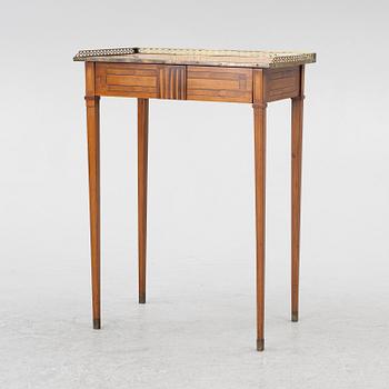 Side table, Gustavian provincial work, late 18th century.