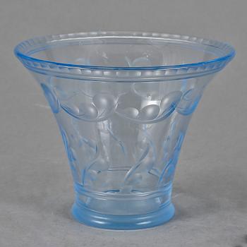 SKÅL, glas. Edward Hald, Orrefors 1928.