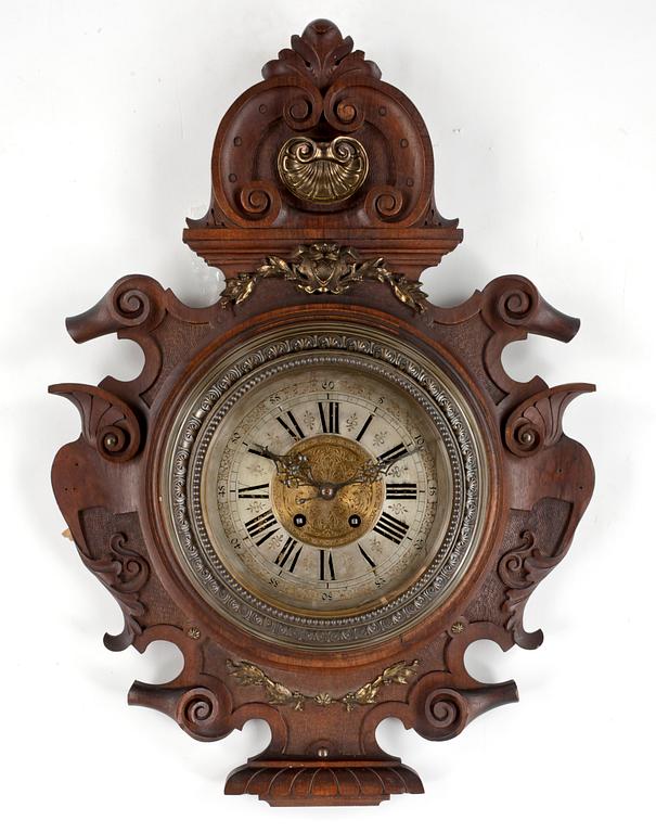 VÄGGPENDYL, nyrenässans, 1800-talets slut.