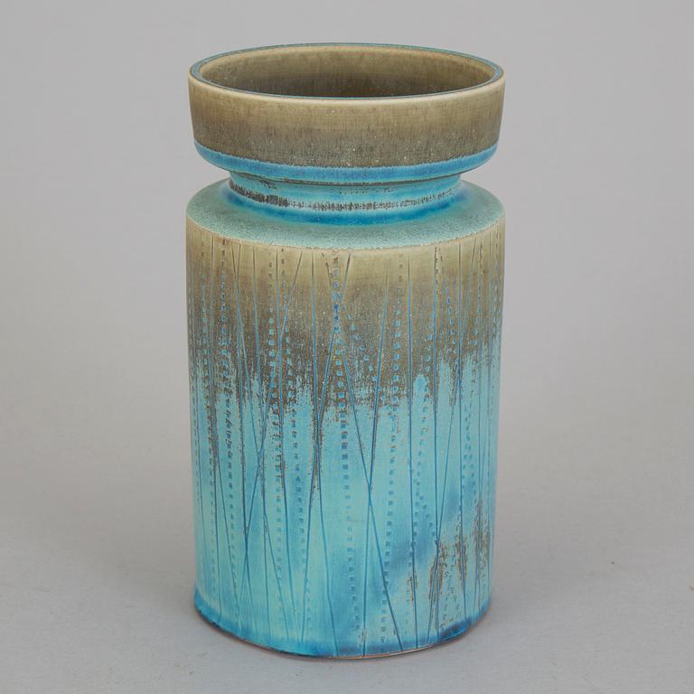 VAS, stengods, Stig Lindberg, Gustavsberg studio 1963.