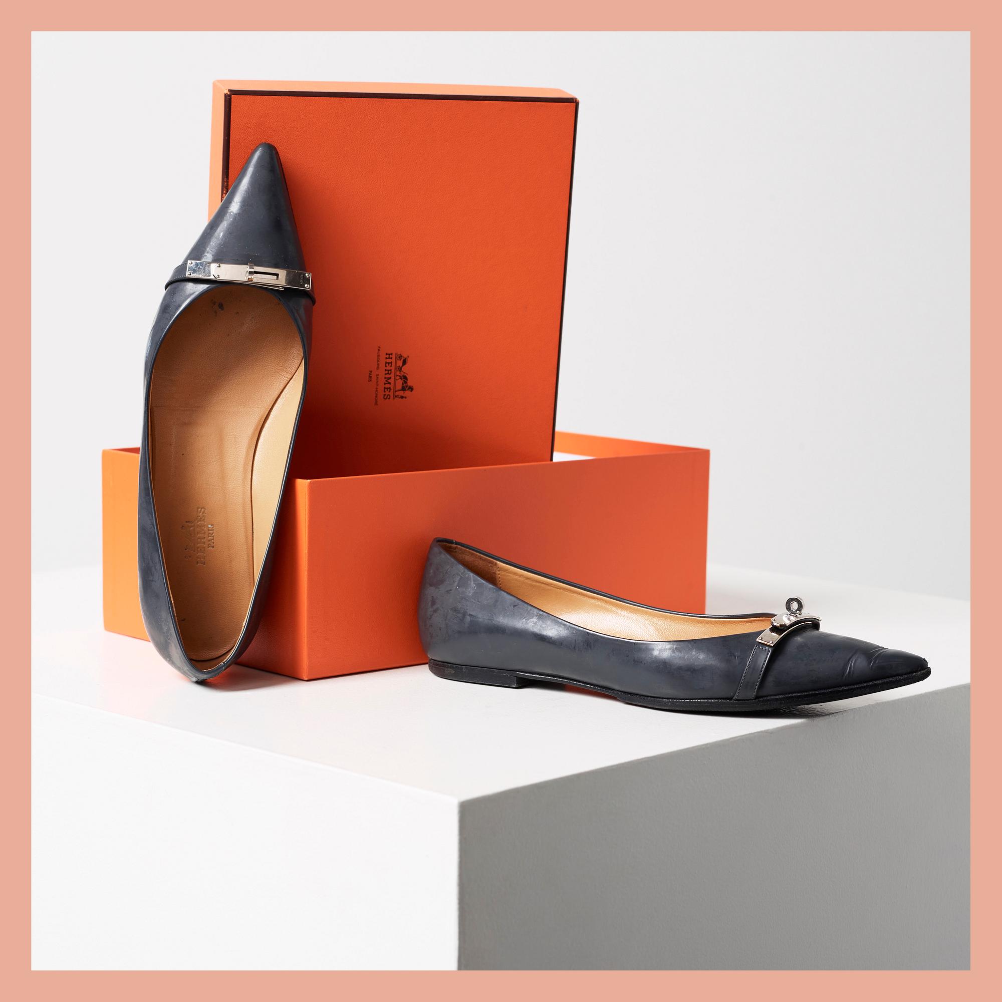 SKOR, Hermès, storlek 37.