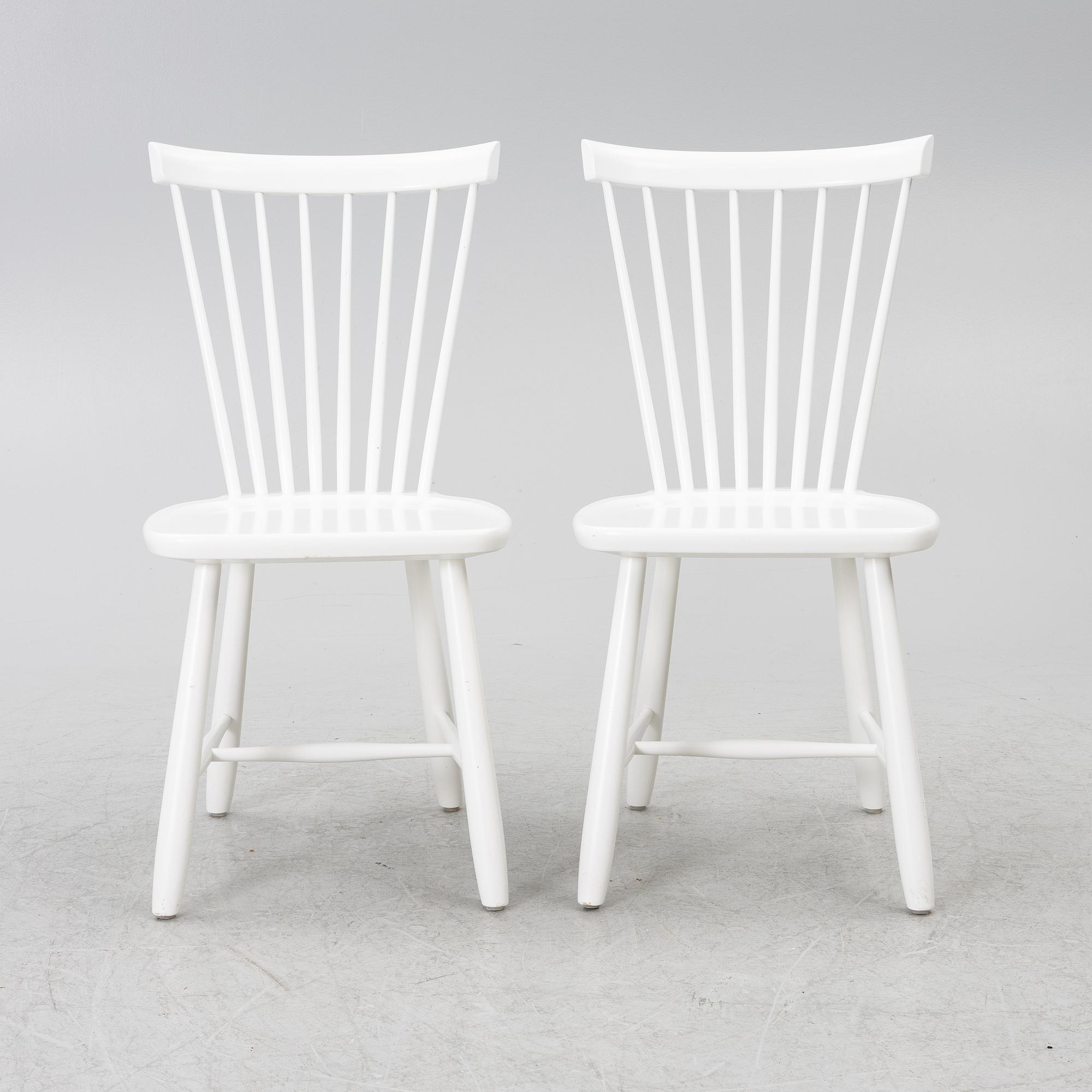 Carl Malmsten, stolar, ett par, "Lilla Åland", Stolab, 2012.