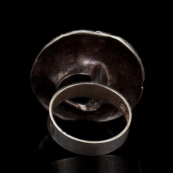 RING, silver, design Helky Juvonen/Outakoru, N. Westerback 1972.