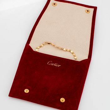 An 18K gold Cartier necklace.