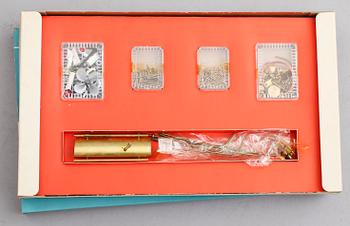 SAMLING BYGGSATSER, 5 st, bl a Hubley.