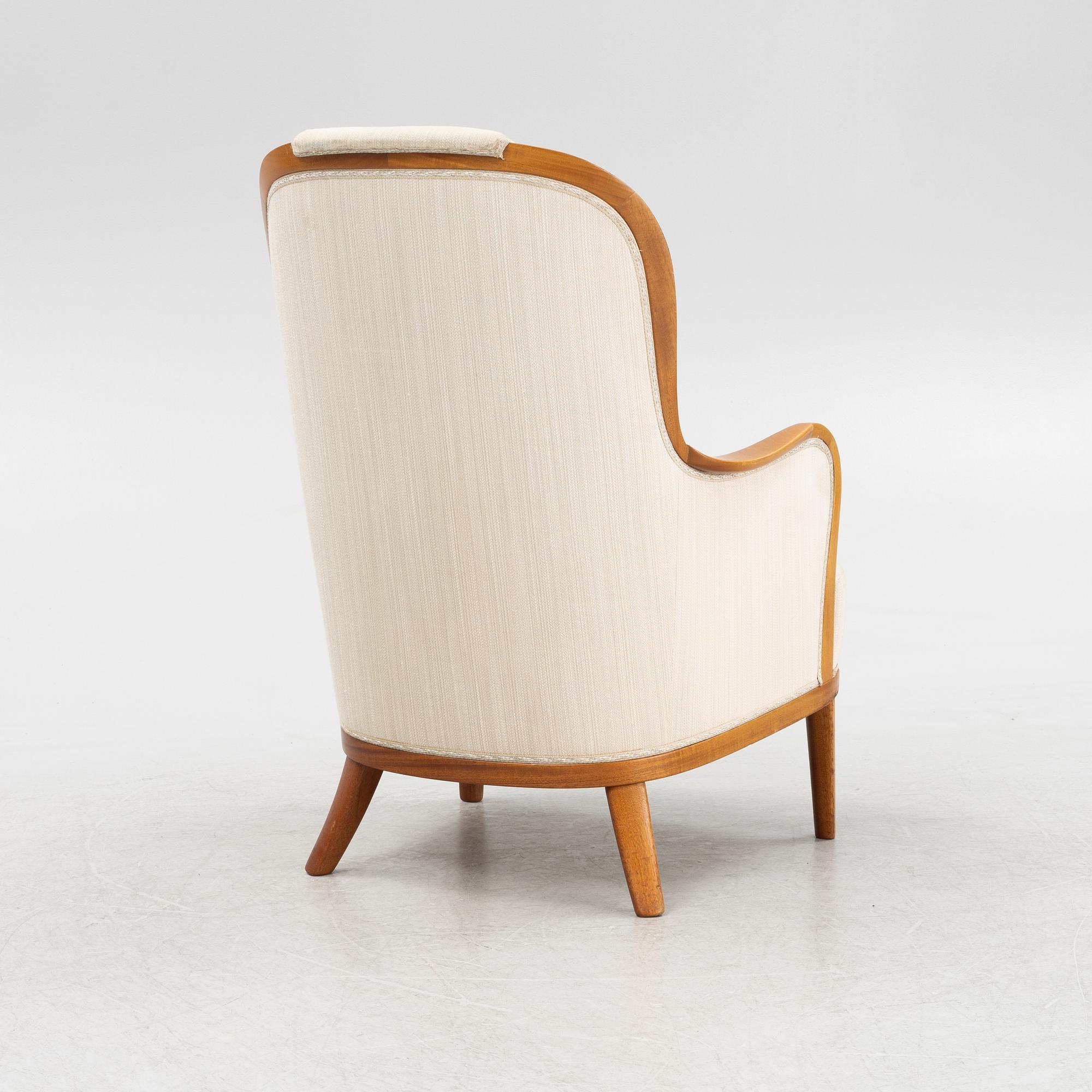 Carl Malmsten, an 'Advokaten' armchair, mid/second half of the 20th century.